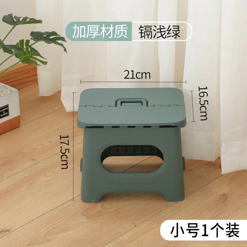 Portable Plastic Folding Stool Outdoor Fishing Stool Small