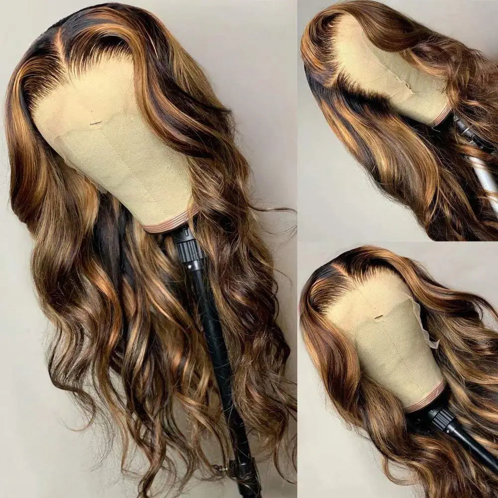 13x6 Highlight HD Lace Frontal Wigs For Women