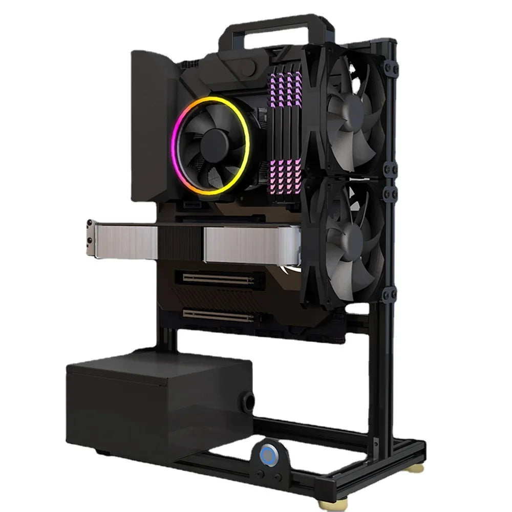 DIY Gamers Cabinet MOD ITX MATX PC Case
