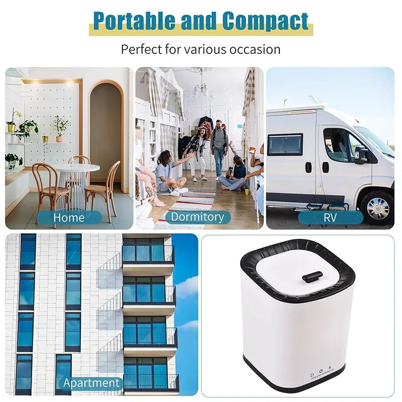 Portable Washing Machine for Underpants Underwear Sock 2L