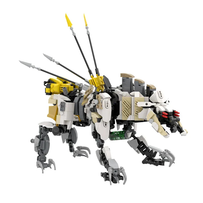 BuildMoc Horizon Dawn Giant Long Necked Beast Mecha