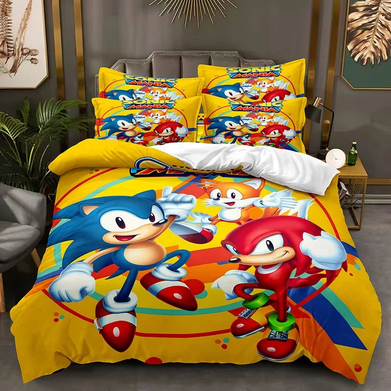 Sonic Simple Duvet Cover Single Piece Dormitory Upper