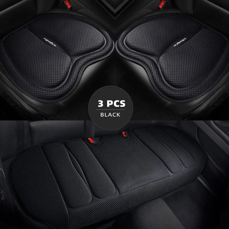 Universal Car Seat Covers Front Back Blue Cushion