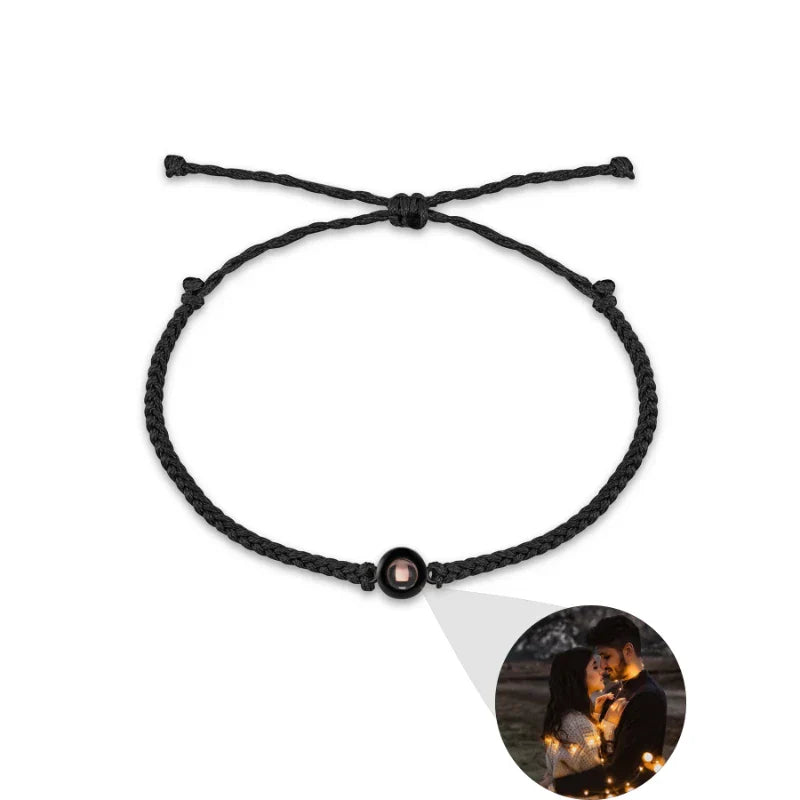 Wholesale Custom Projection Bracelet Adjustable Circle Photo Projection