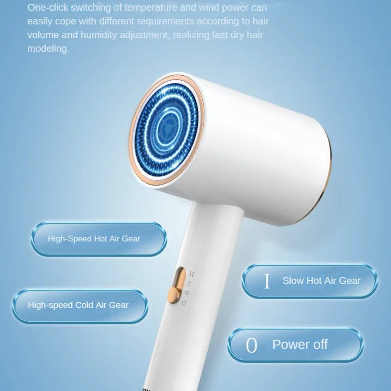 Electric Hair Dryer Hair Care Anion for Dormitory
