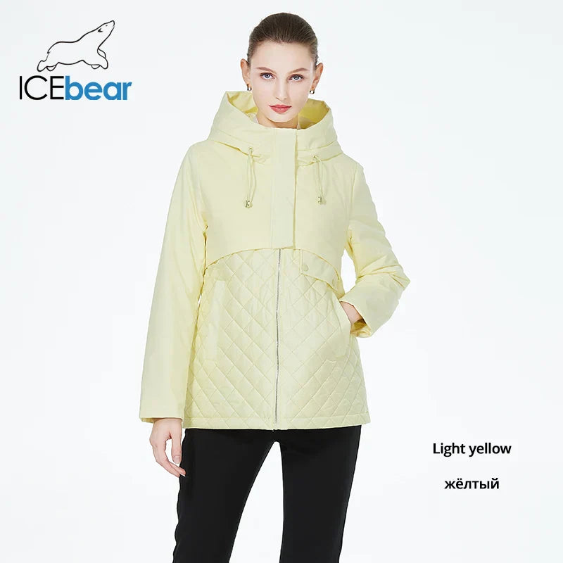 ICEbear 2023 New Women Casual Short Jackets Hooded