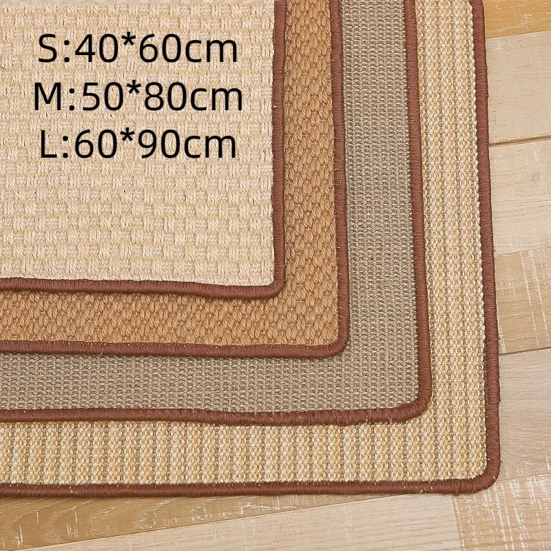 Cat Scratch Sisal Mat Protect Sofa Furniture Cat