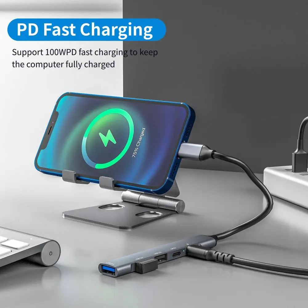 RYRA 5-in -1 USB-C Expansion Dock USB 3.0