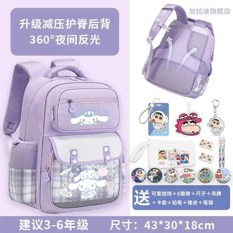 2024 New Sanrio Cinnamoroll Backpack Animation Derivatives Student