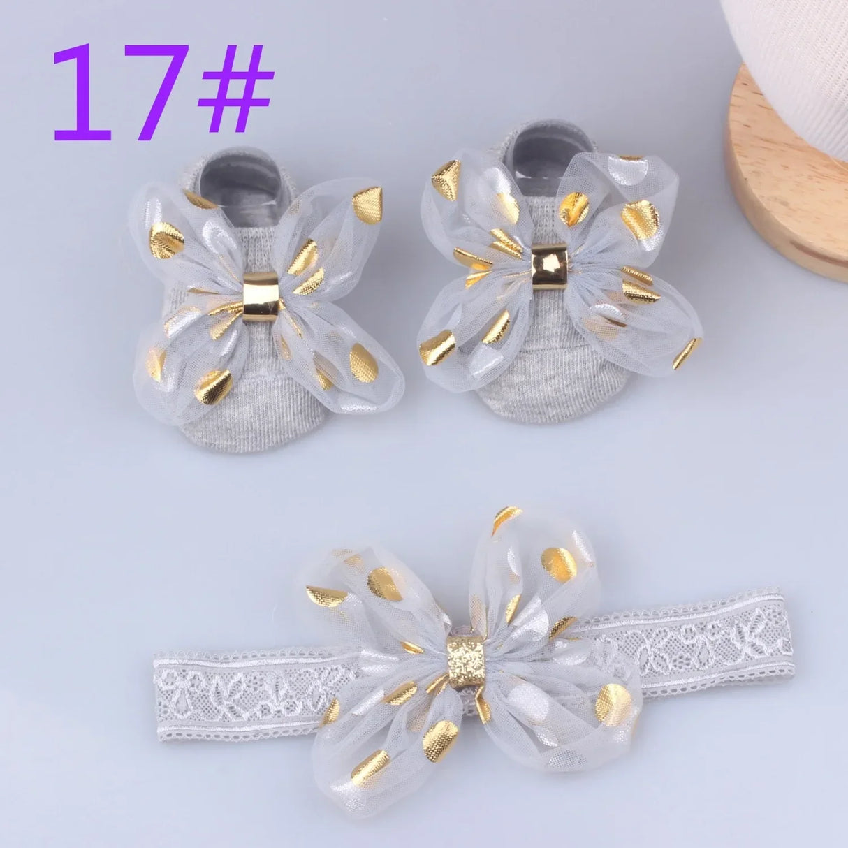 1 Set Cute Gift Bow Flowers Baby Girls