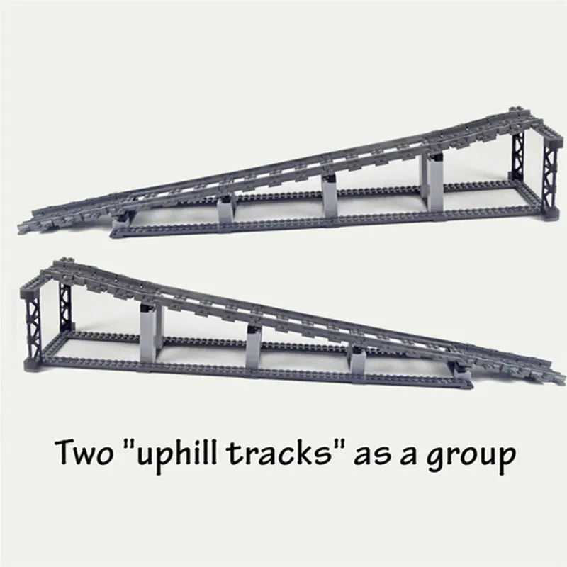 City Train Tracks Forked Flexible Railway Bridge Rail
