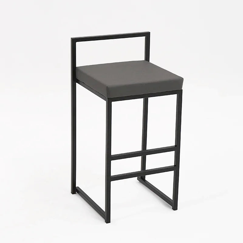 Reinforce Counter Bar Stool Metal Nordic Design European