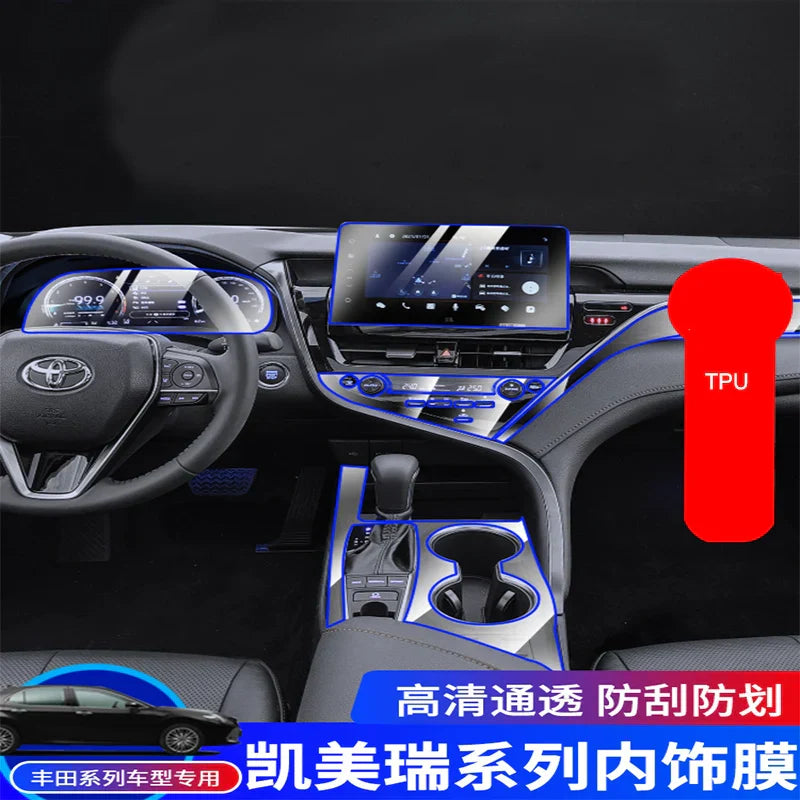 TPU for Toyota Camry 20182022 Transparent Protective Film