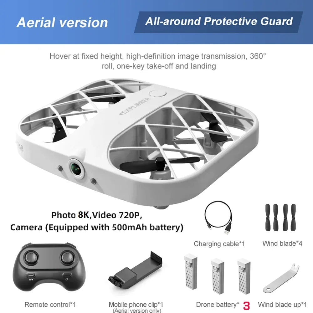 H107 RC Drone Wifi Fpv Drones Camera Hd