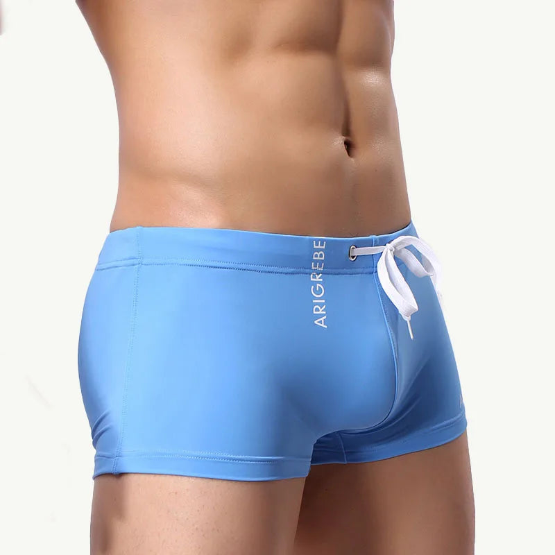 Swimsuit Men's Swimming Trunks Boxer Briefs Swimming Swim