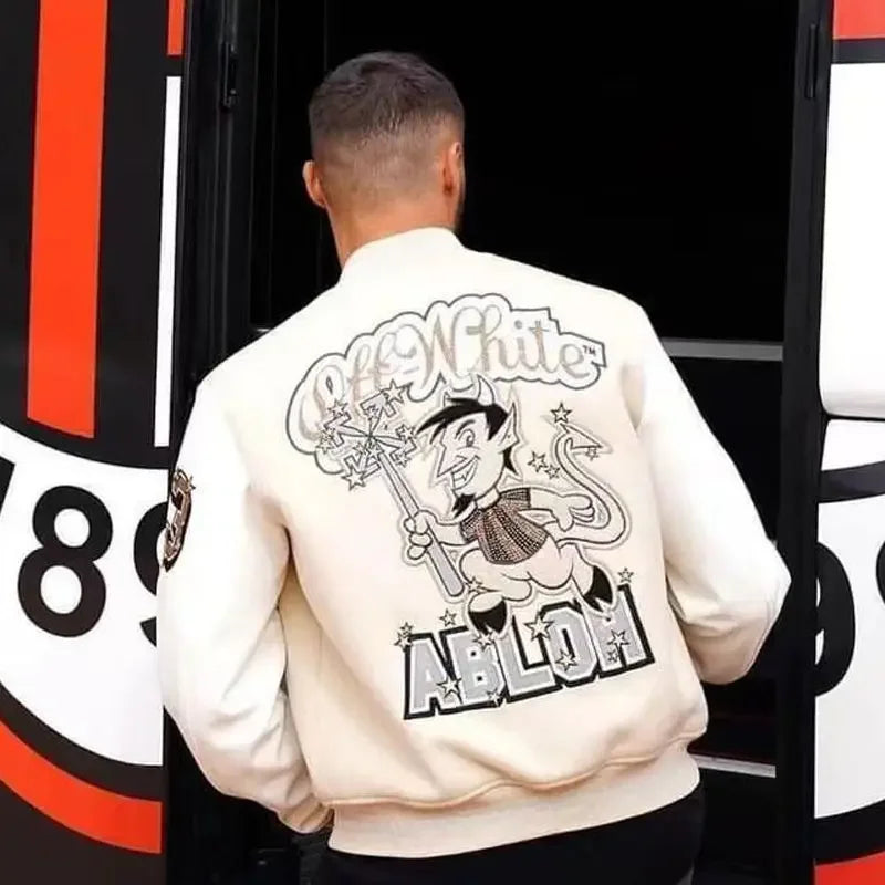 Street Popular Hip Hop Heavy Industry Jacket And