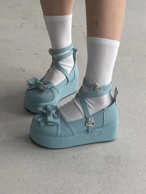 HEYDRESS Cosplay Sweet tea party Mandarin duck shoes