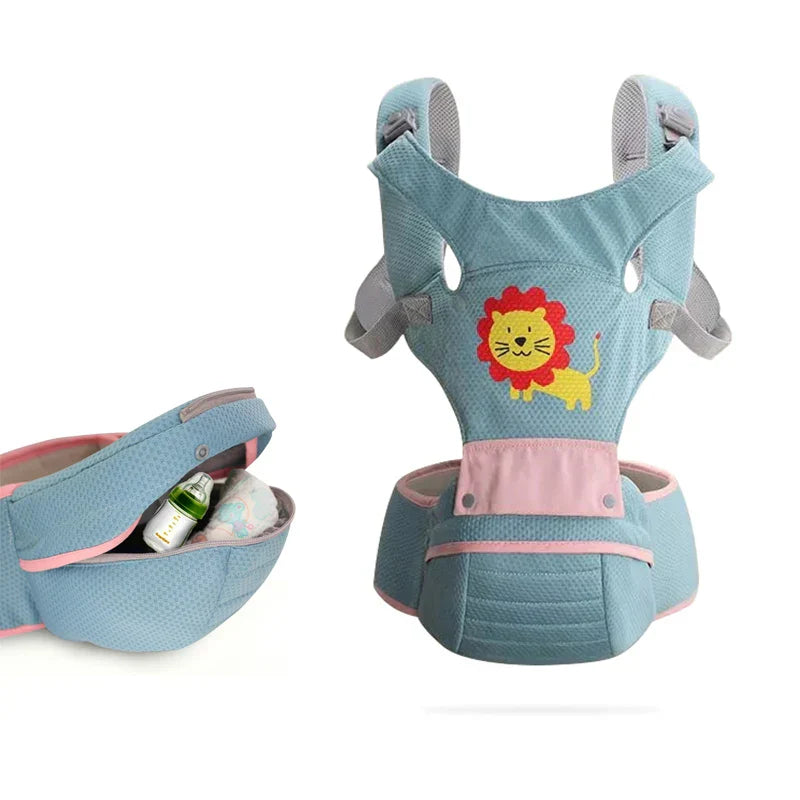 Breathable Ergonomic Baby Carrier Backpack Portable Infant Baby