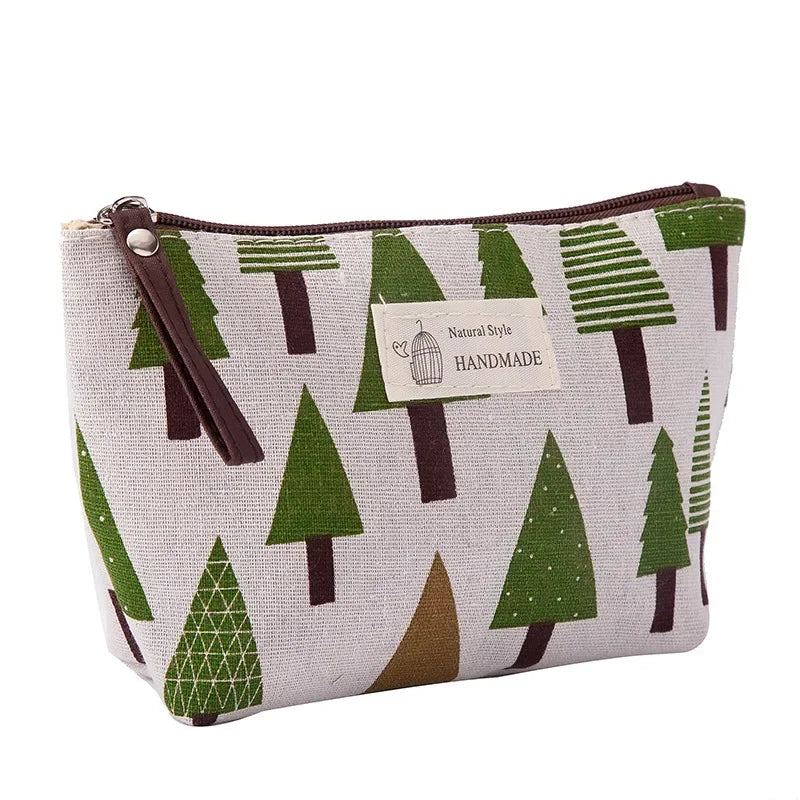 Women Travel Cosmetic Makeup Toiletry Bag Organizer Animal