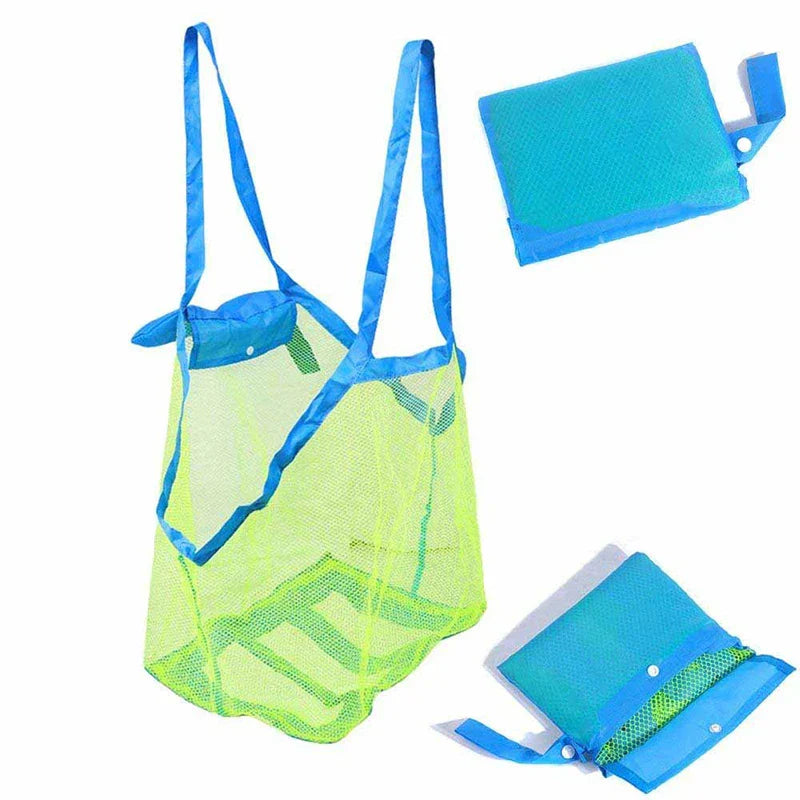 Children Sand Away Protable Mesh Bag Kids Bath