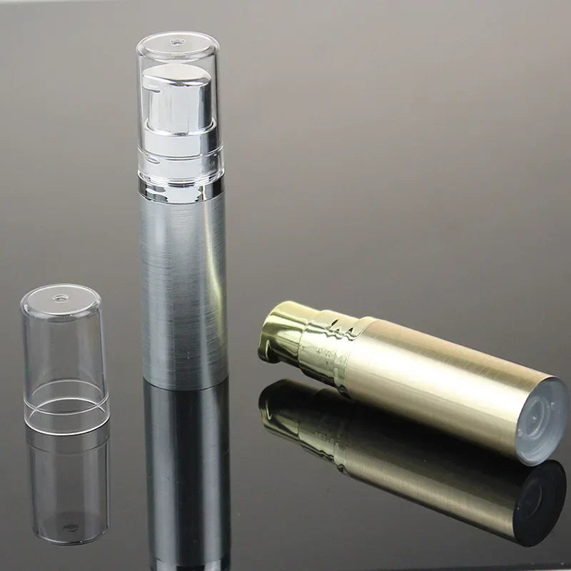 10pcs/sets 5ml 10ml Vacuum Lotion Bottle Refillable Sub-Bottle