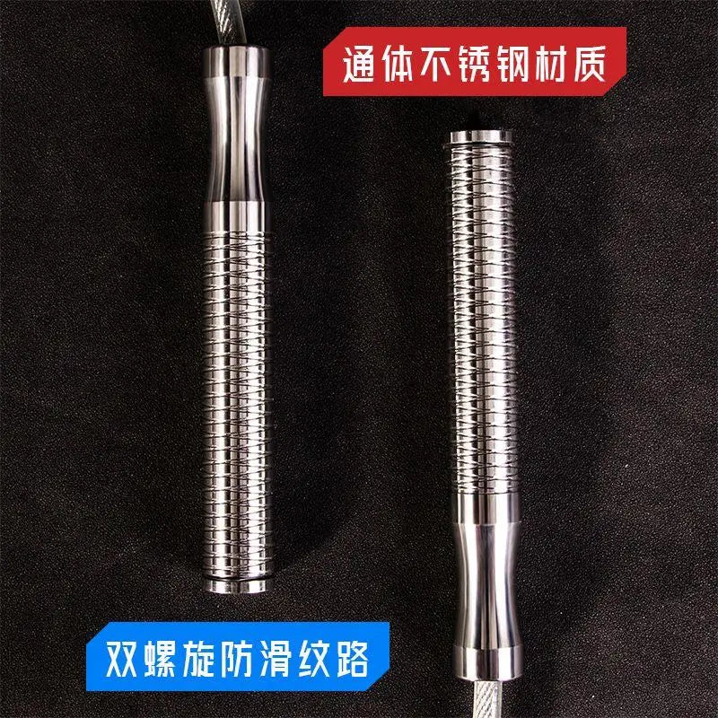 Adjustable Length Adult Steel Wire Skipping Rope for