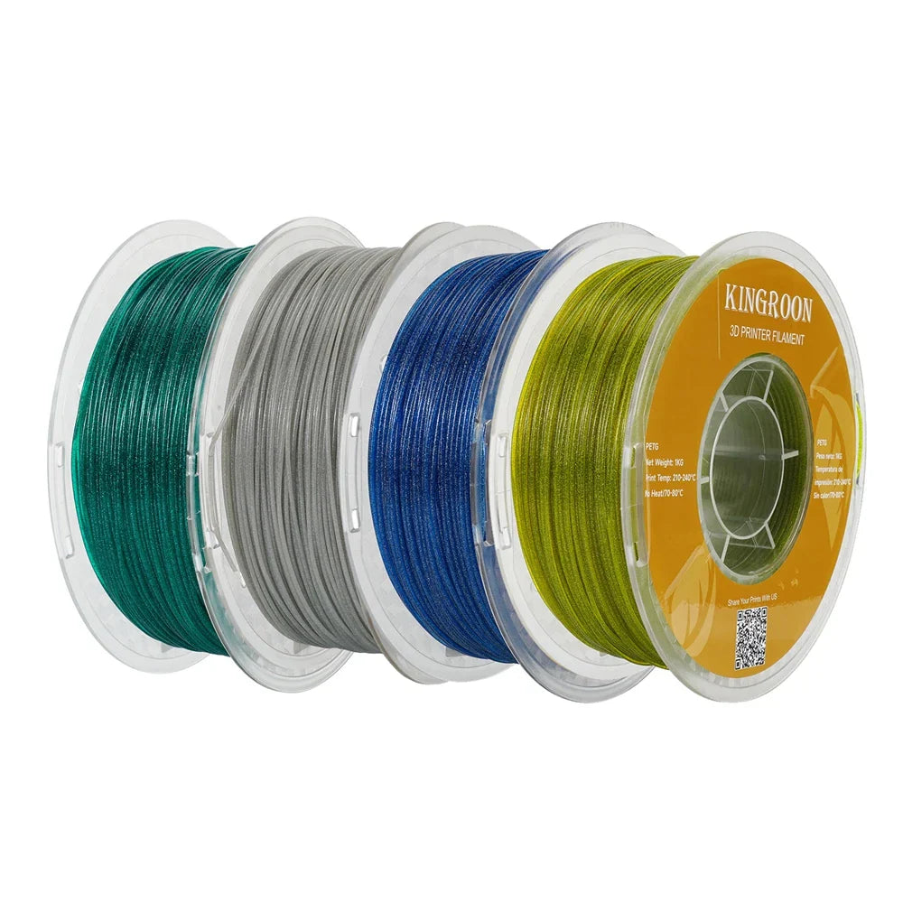 KINGROON 3D Printer Filament Glitter Shining Bling PLA