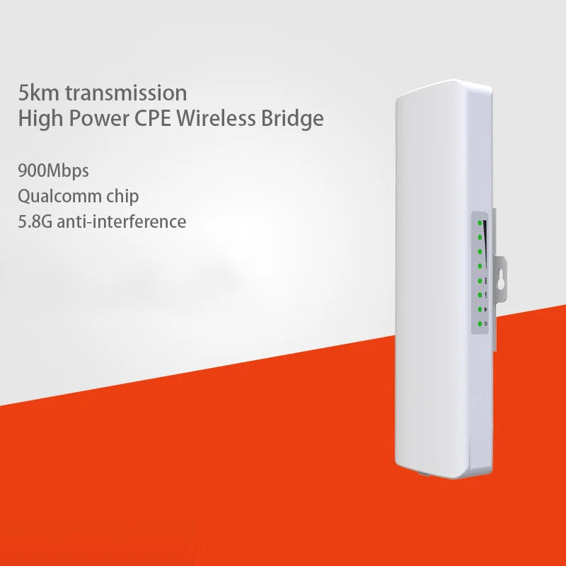 E313AC 2pcs 900Mbps 5.8Ghz Outdoor Wireless AP Monitoring