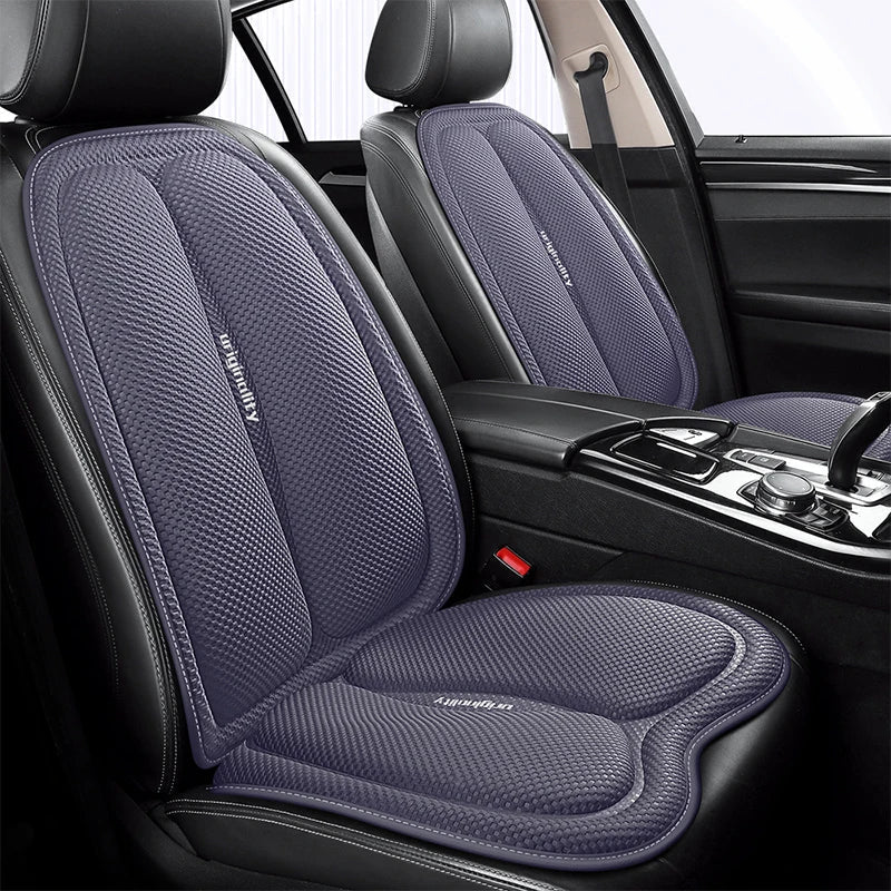 Universal Car Seat Covers Front Back Blue Cushion