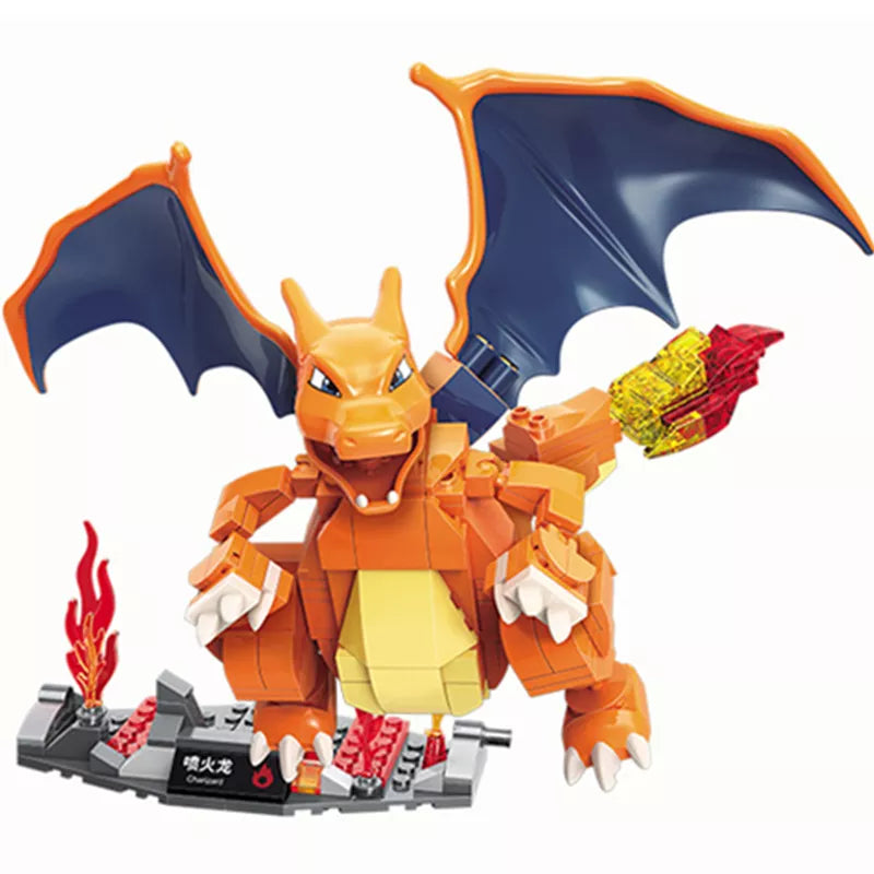 Original box Anime Cartoon Pokemon Pikachu Bulbasaur Building