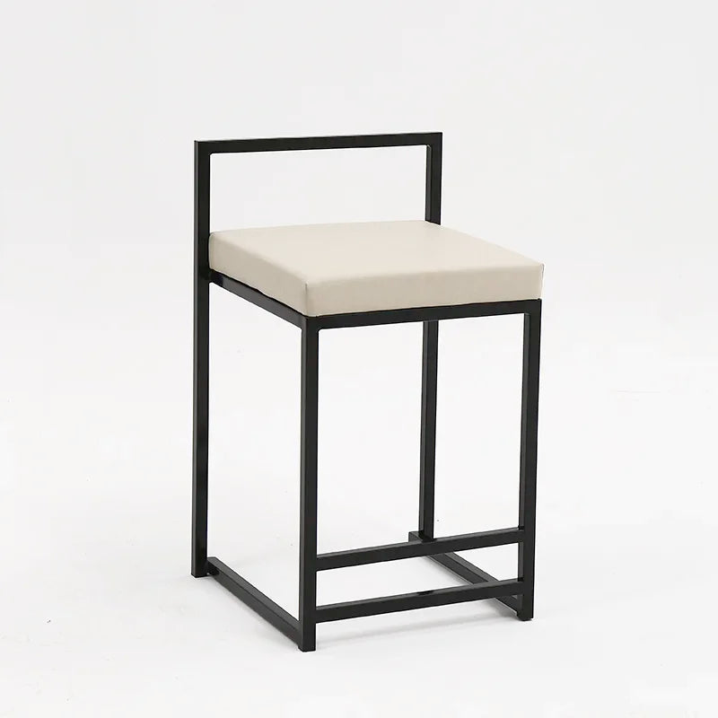 Reinforce Counter Bar Stool Metal Nordic Design European