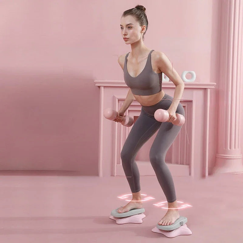 1 Pair Silent Split Leg Twist Waist Board