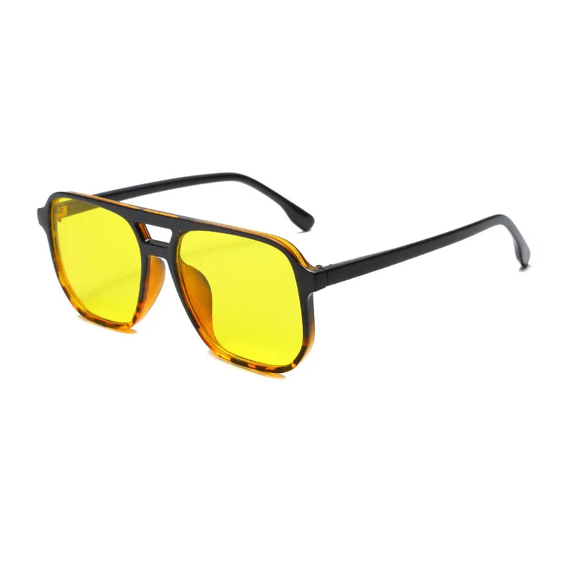Longkeeper New Leopard Vintage 2024 Women Sunglasses Man