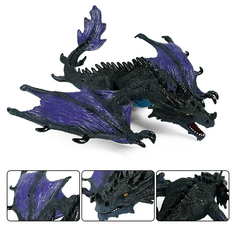 New Mythical Animal model dragon figurines ice devil
