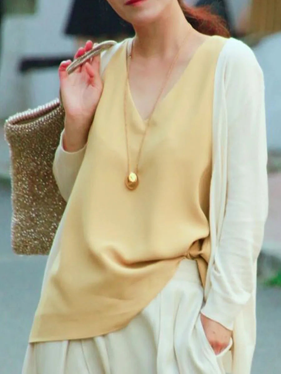 Big waterdrop long necklace for women stainless steel