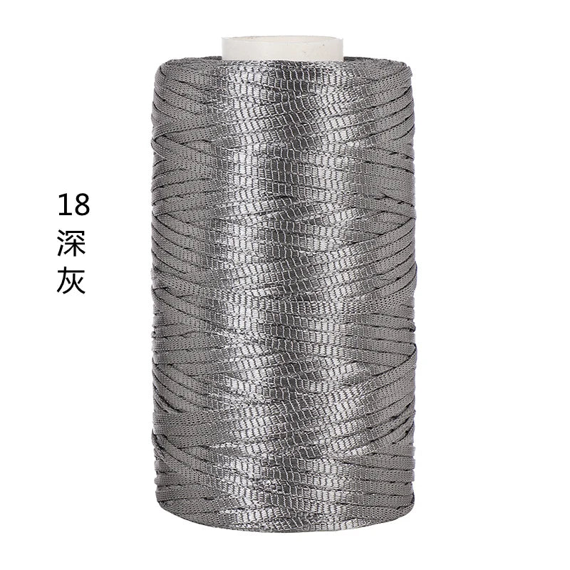 100g Summer Crochet Yarn 3mm Cord Line Hat