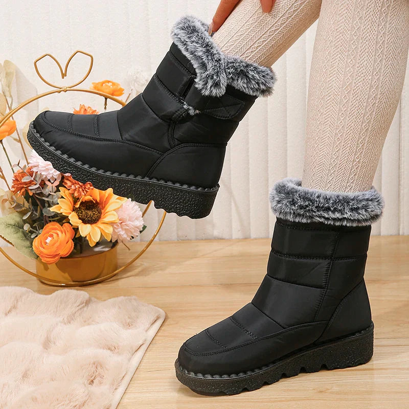 2023 Waterproof Snow Boots for Women Winter Shoes