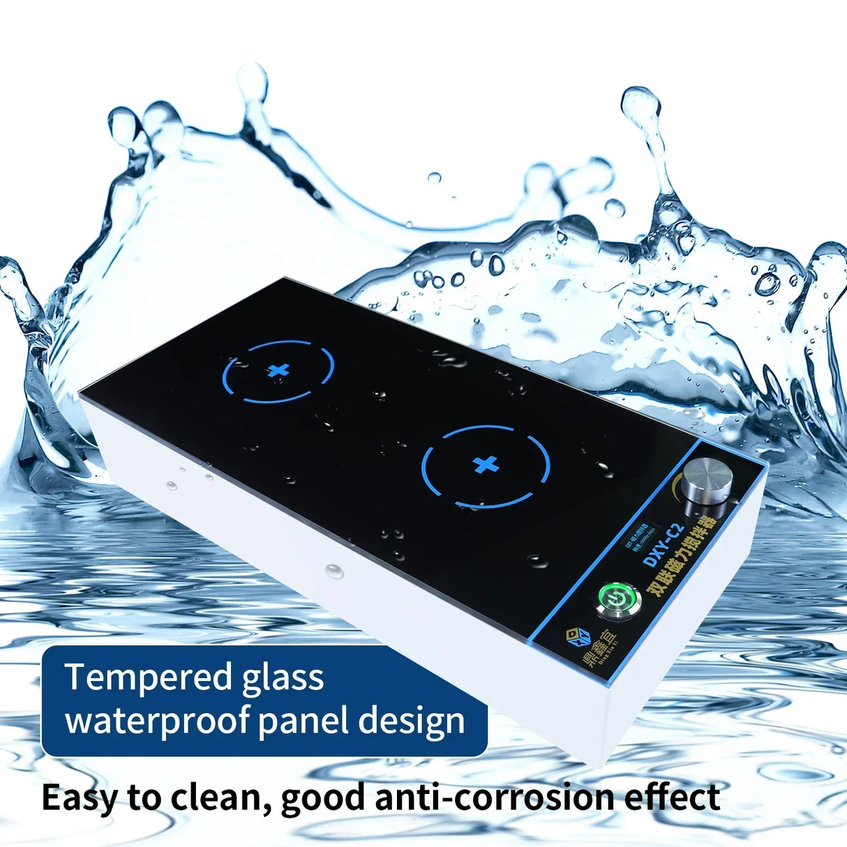 Digital Anti-dry-burning Magnetic Stirrer Mixer Laboratory 2000rpm Adjustable