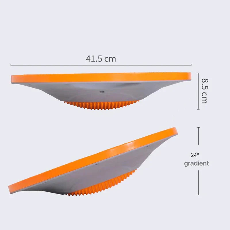 Portable PP Skid-Proof 360°Circular Wobble Balance Board Yoga Cardio Pedals Home Gym Fitness Core Stability Waist Twist Trainer