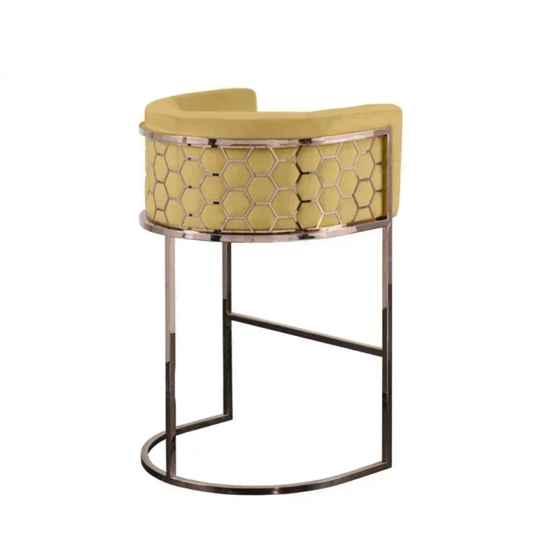 Luxury Nordic Bar Chair Simple Modern Backrest Bar