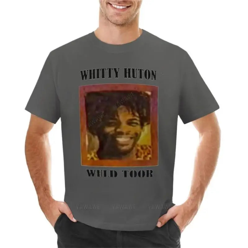 WHITTY HUTON WULD TOOR T-Shirt plain t-shirt funny