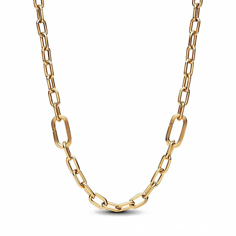 Fit Original Pandora ME Small-Link Chain Necklace Beaded