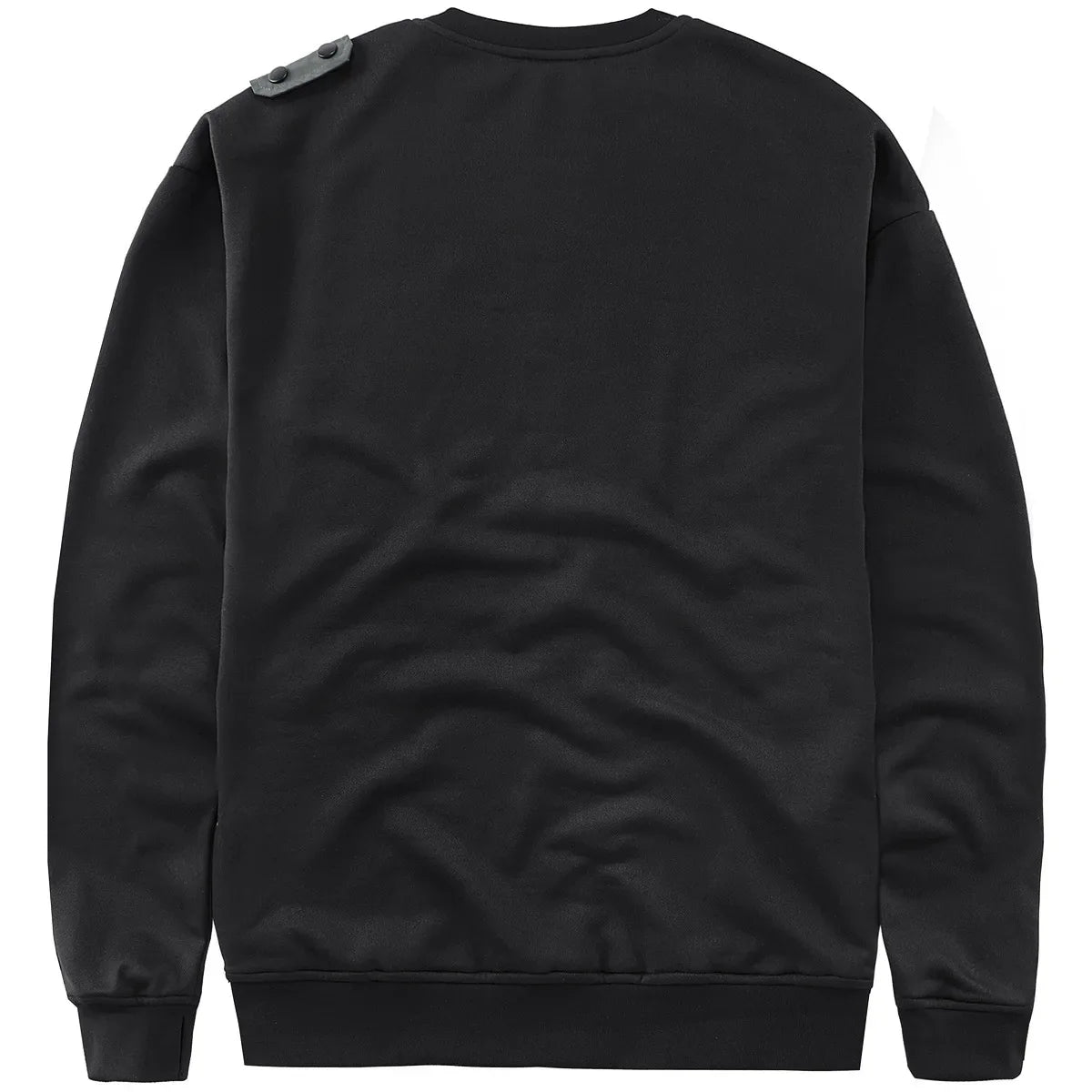 Trendyol Men Black Techwear 100% Cotton Patch Stich