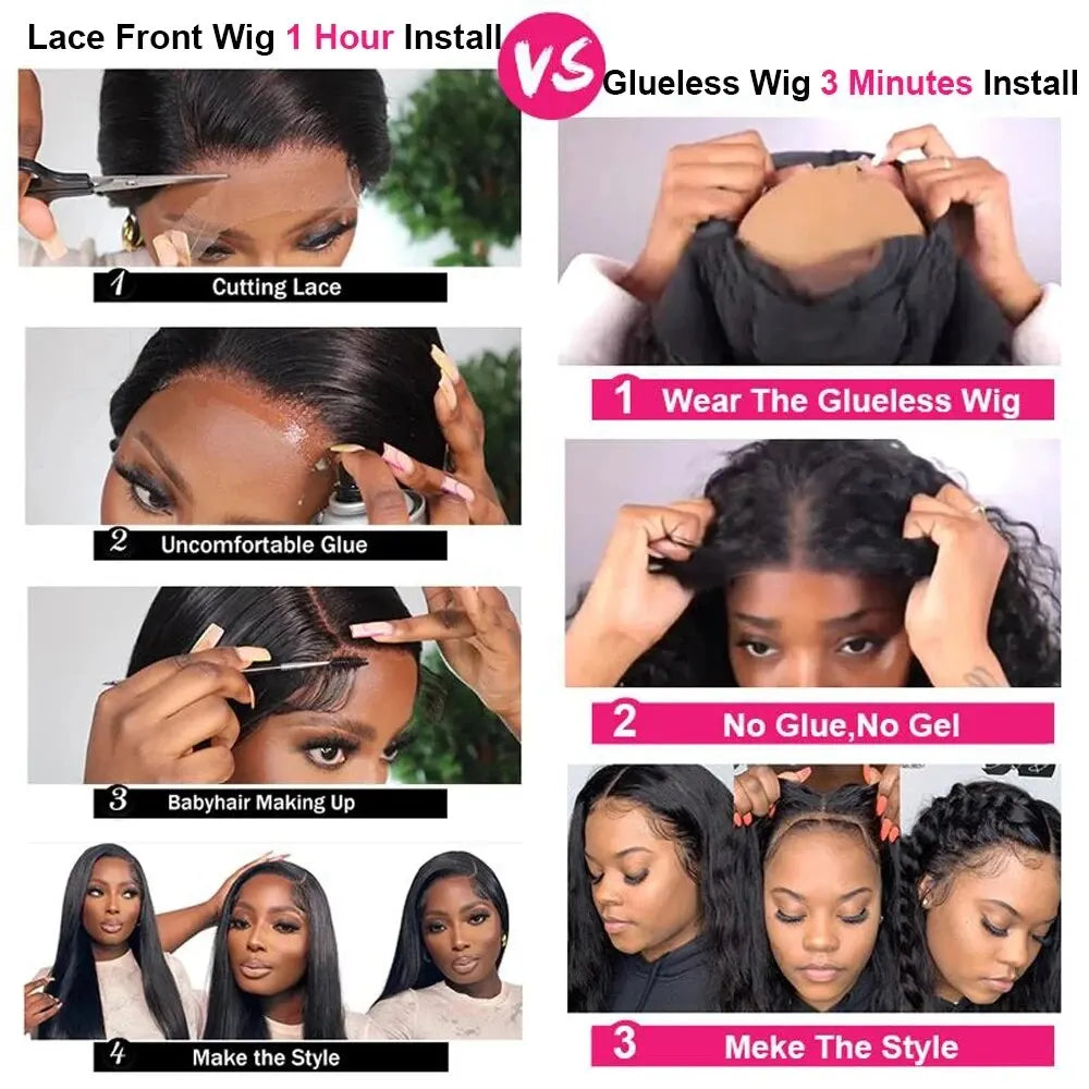 Wear Go Glueless Human Hair Wig Bob Short