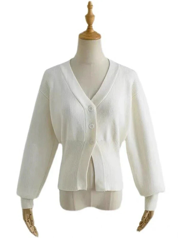 Autumn Sweater Cardigan Coat Women 2022 New Korean