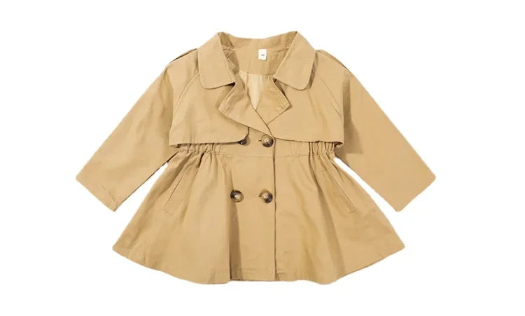 New England Style Spring Autumn Cotton Girl Toddler