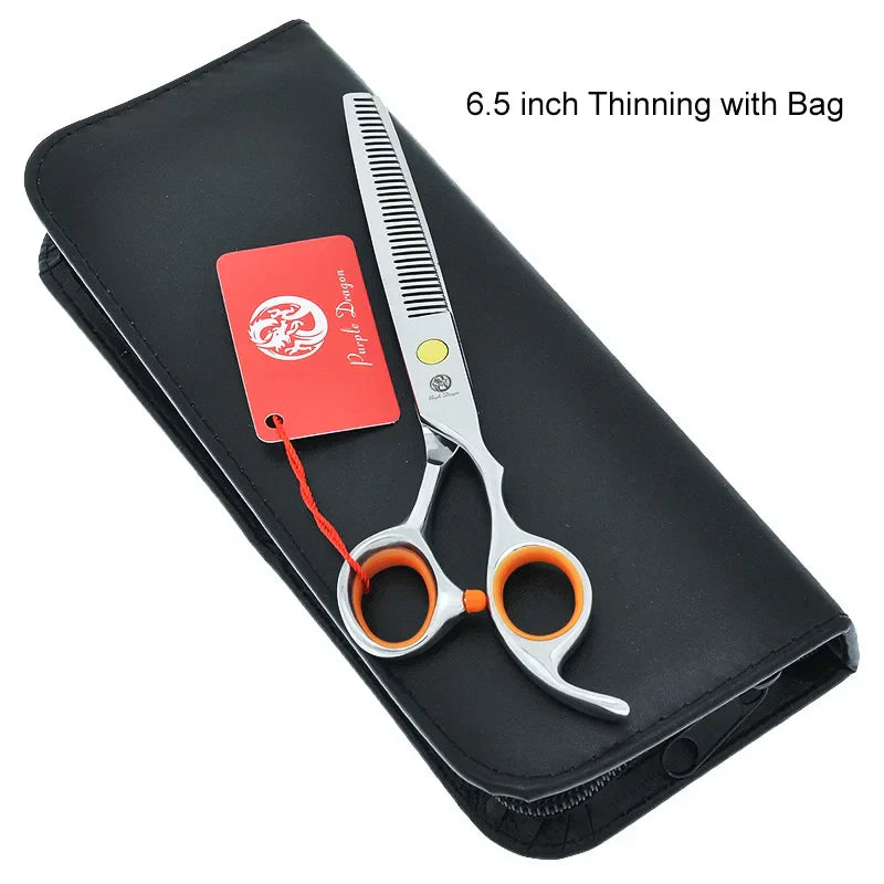 Purple Dragon 7 inch Hair Cutting Scissors 6.5