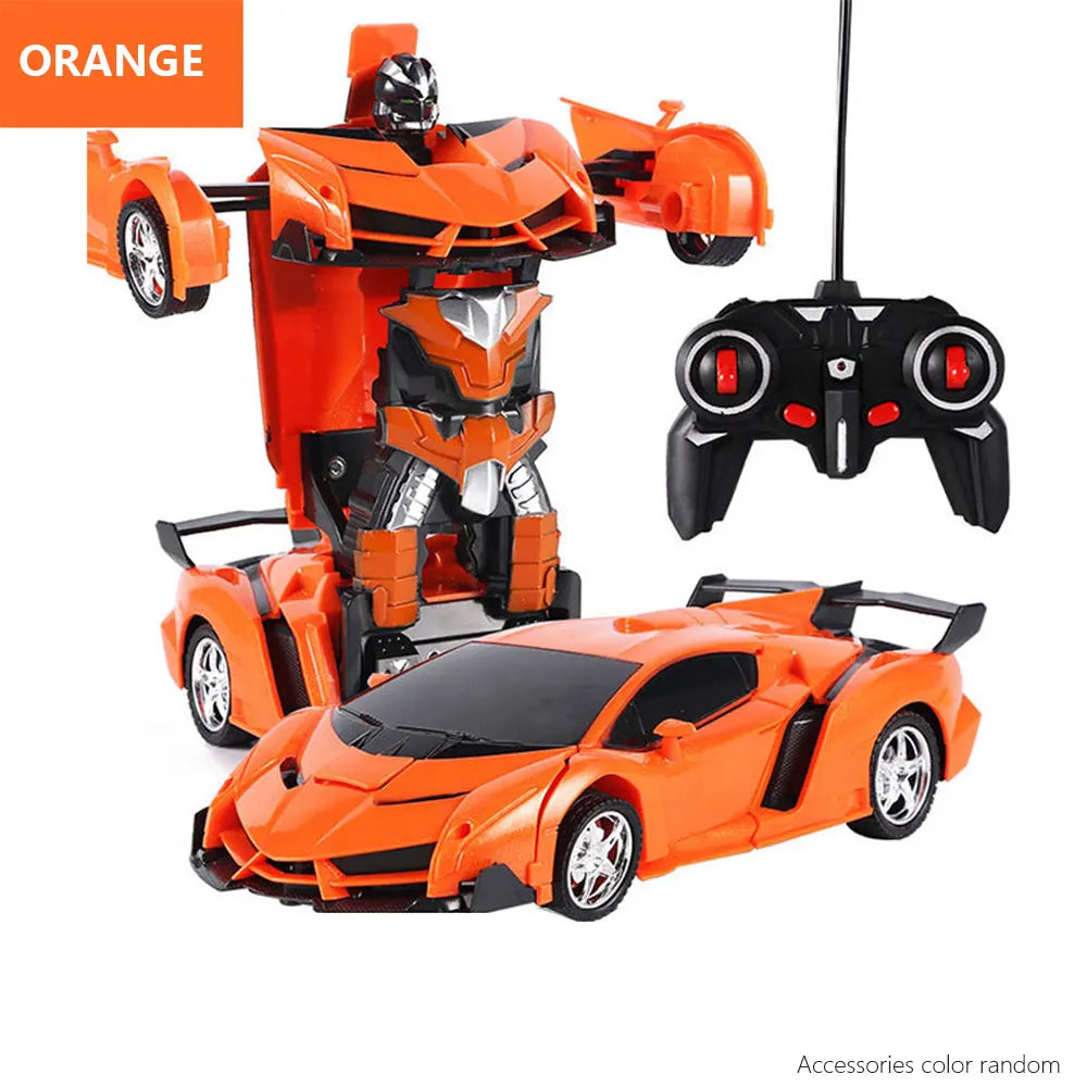 RC Car Transformation Robots Sports Vehicle Model Drift