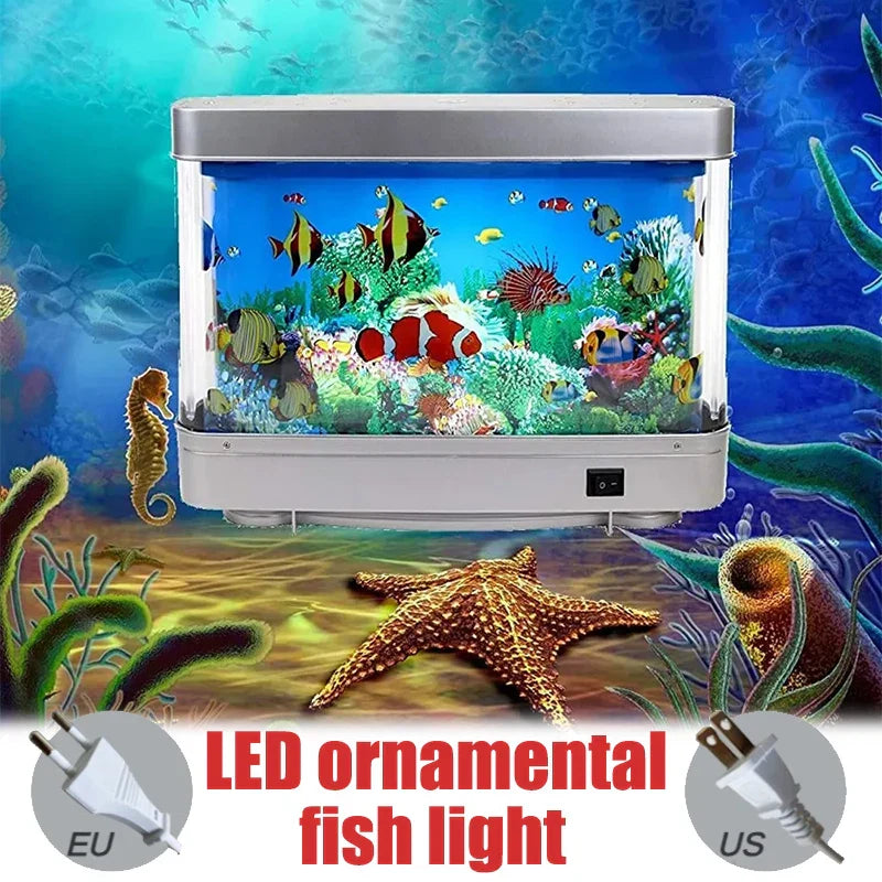 LED Aquarium Fish Tank Lamp Landscape Lamp Living