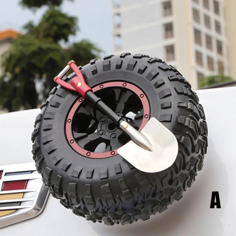 Kawaii Tire 3D Sticker for Trunk Auto Exterior